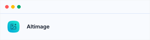 AltImage Project - Logo Identity