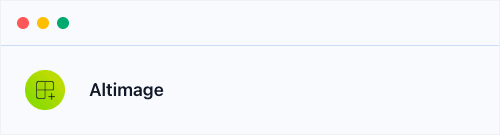 AltImage Project - Logo Identity