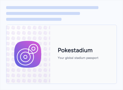 Pokestadium Project - Clickable Links